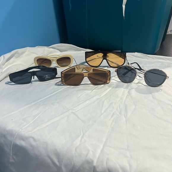 PrettyLittleThing Accessories - Pretty Little Thing PrettyLittleThing Lot Of 6 Different Pairs Of Sunglasses NWT